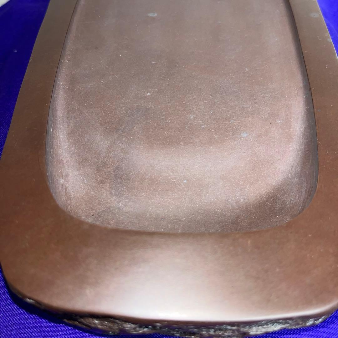 ⭕️赤間硯　三代目　玉峯　日枝敏夫　日枝 玉峯堂　野面硯　新品美品　女性好み作品