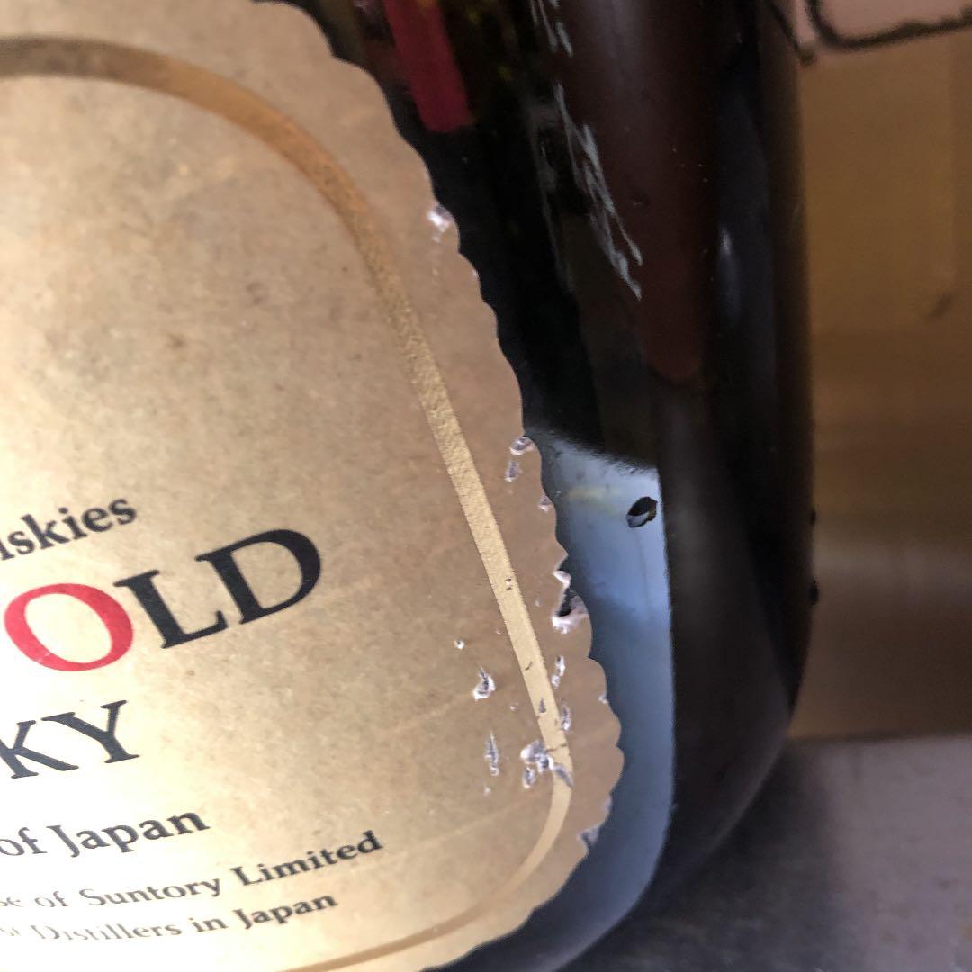 空瓶　サントリーオールド4L