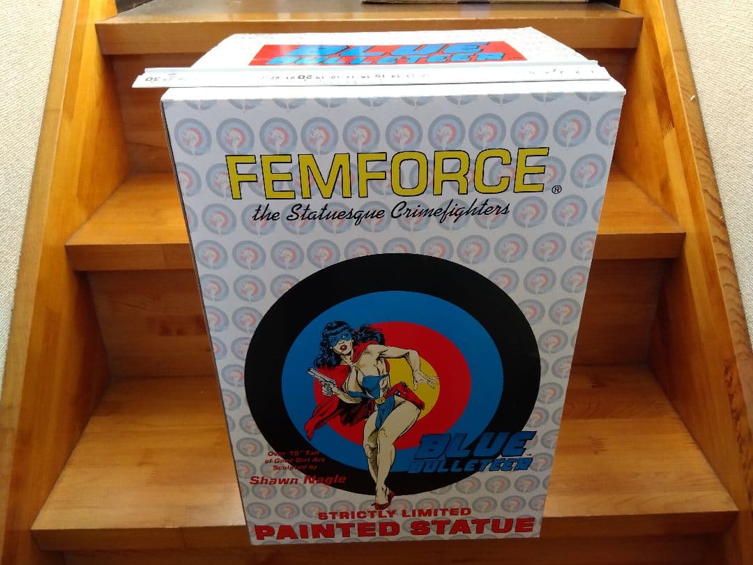 ●フェムフォース ブルーバレット スタチュー フィギュア アメコミ ACコミック
