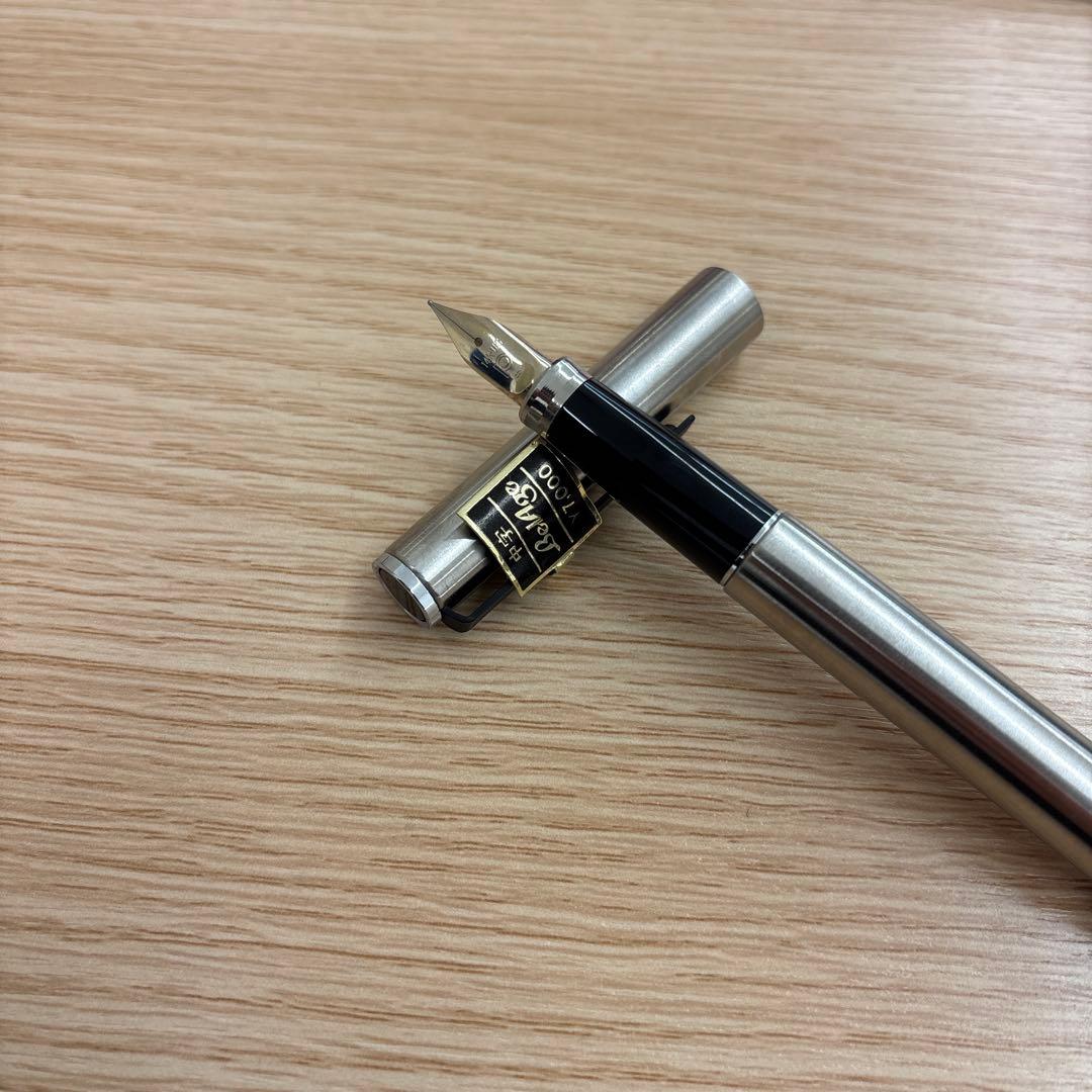 PLATINUM プラチナ 万年筆 ベラージュ ステンレス 14KWG/中字