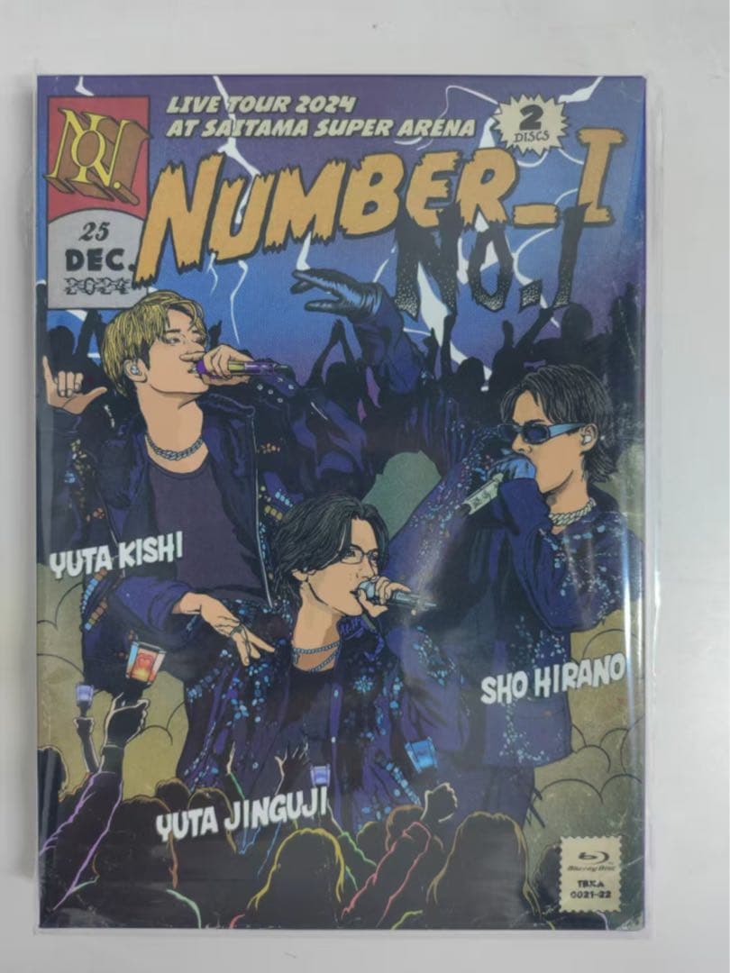 Number_i LIVETOUR2024 No.I初回生産限定盤Blu-ray