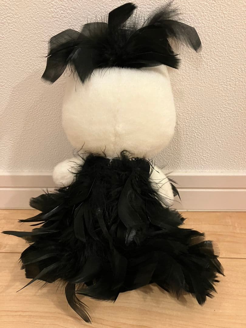 ハローキティ×美空ひばりコラボ／黒ドレス ぬいぐるみ激レア品☆2000年製