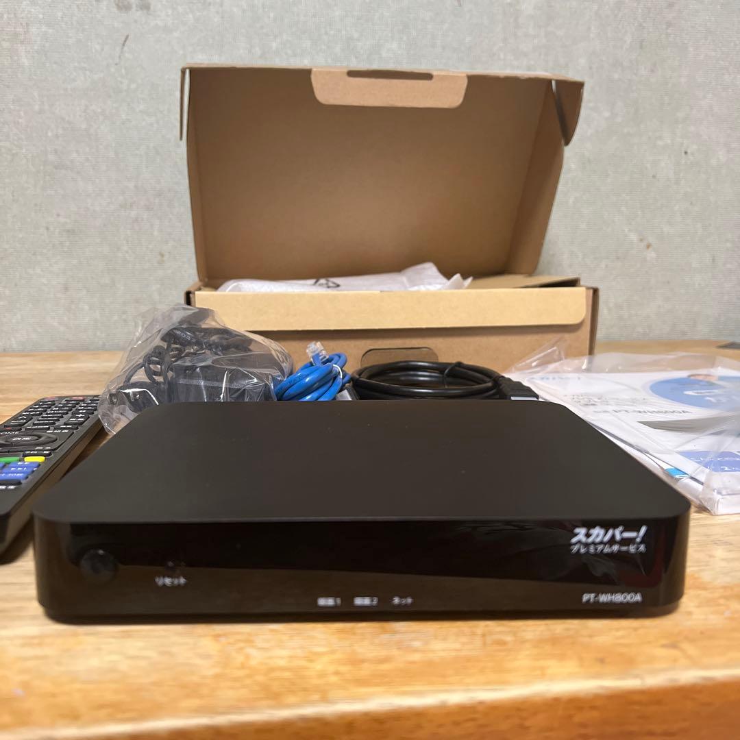 PT-WH800A スカパープレミアムサービスダブルチューナー
