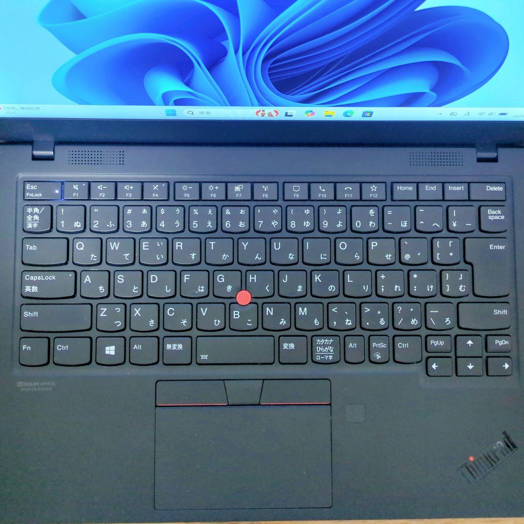 第10世代i5/ThinkPad X1/8GB/256G/ノートパソコン