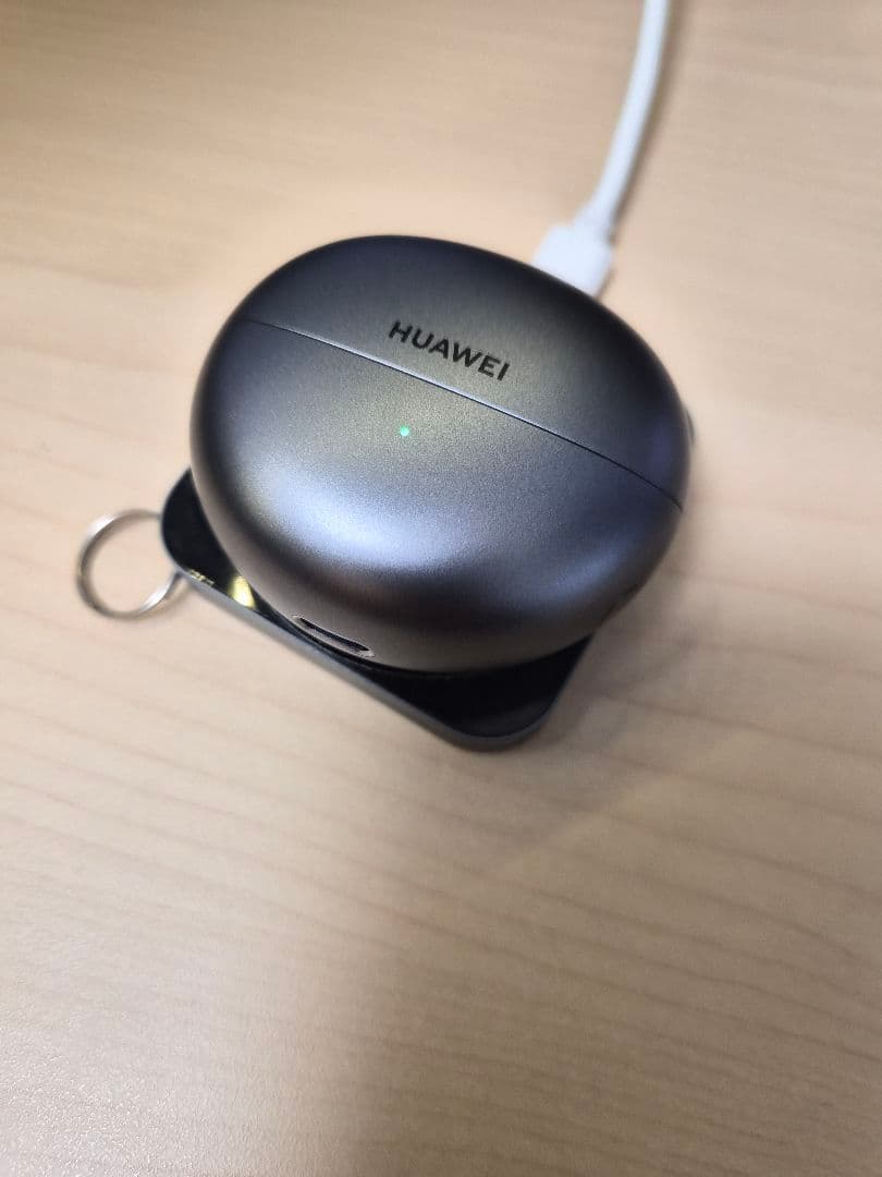 か*ぇ様 HUAWEI FreeClip Black ワイヤレス充電可能