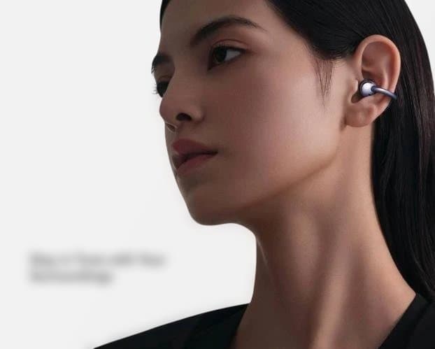 か*ぇ様 HUAWEI FreeClip Black ワイヤレス充電可能