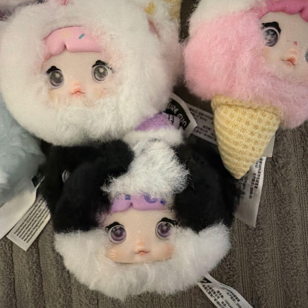 Nommiちゃんアイスクリーム型ぬいぐるみ7体セット