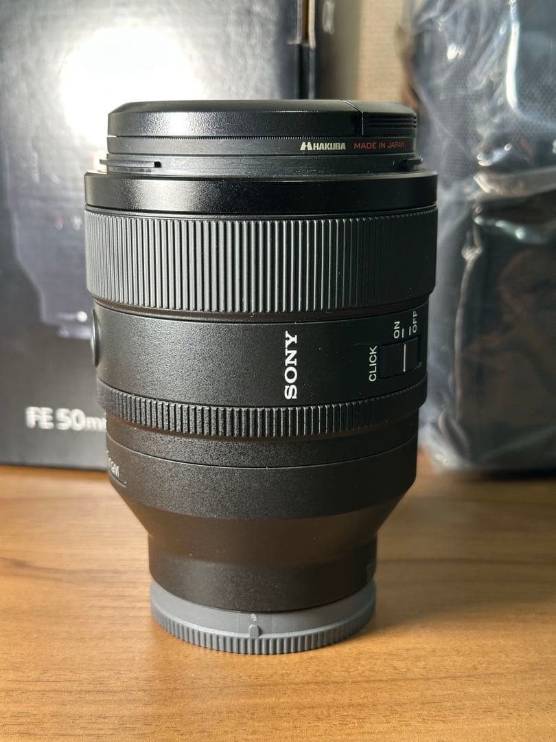 【週末限定特価】超美品 sony FE 50mm F1.2 GM レンズ