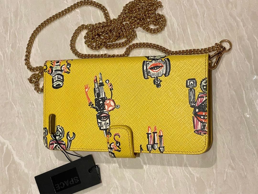 プラダ PRADA iPhone6 plus 手帳型 スマホケース　新品