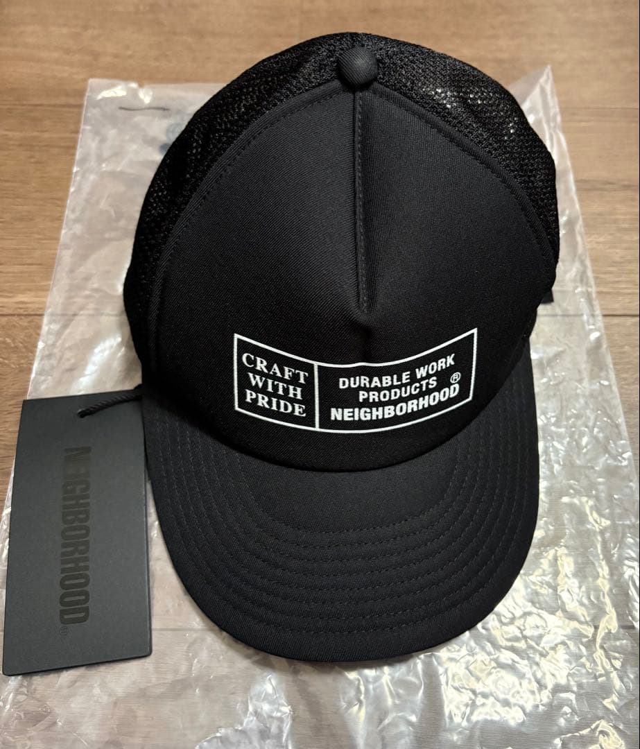 NEIGHBORHOODメッシュキャップ　ブラック