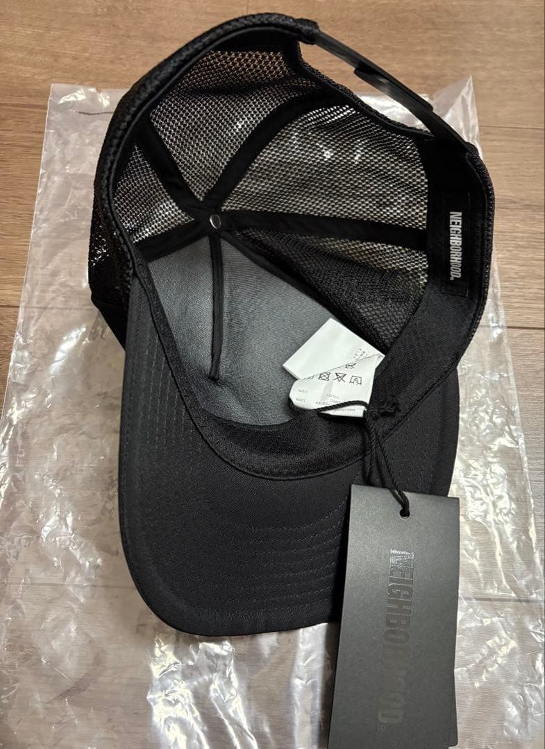 NEIGHBORHOODメッシュキャップ　ブラック