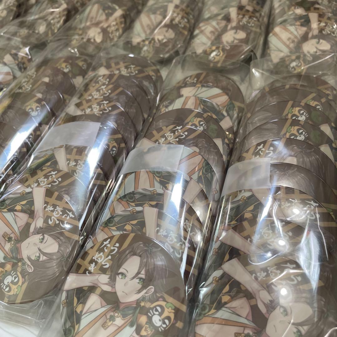 D30.浦島坂田船 うらたぬき 缶バッジ 花や花 等身 2020 春ツ