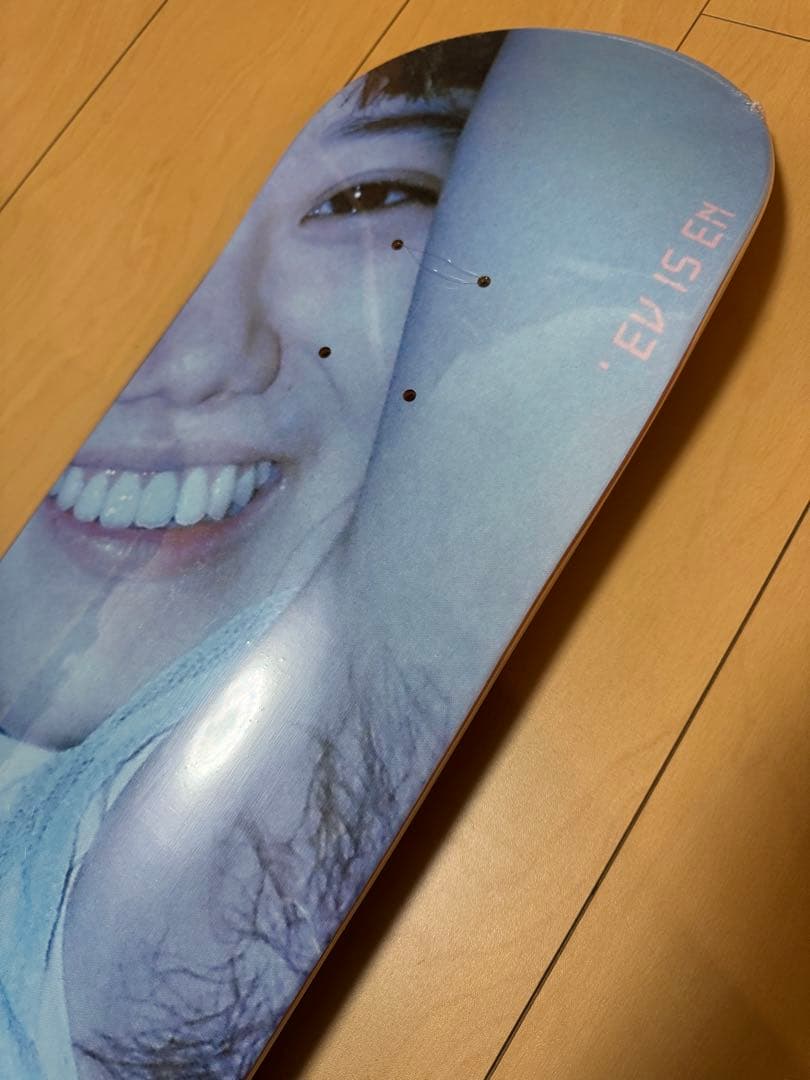 EVISEN SKATEBOARDS　希少品 新品 デッキ　ゆりぼう　8インチ