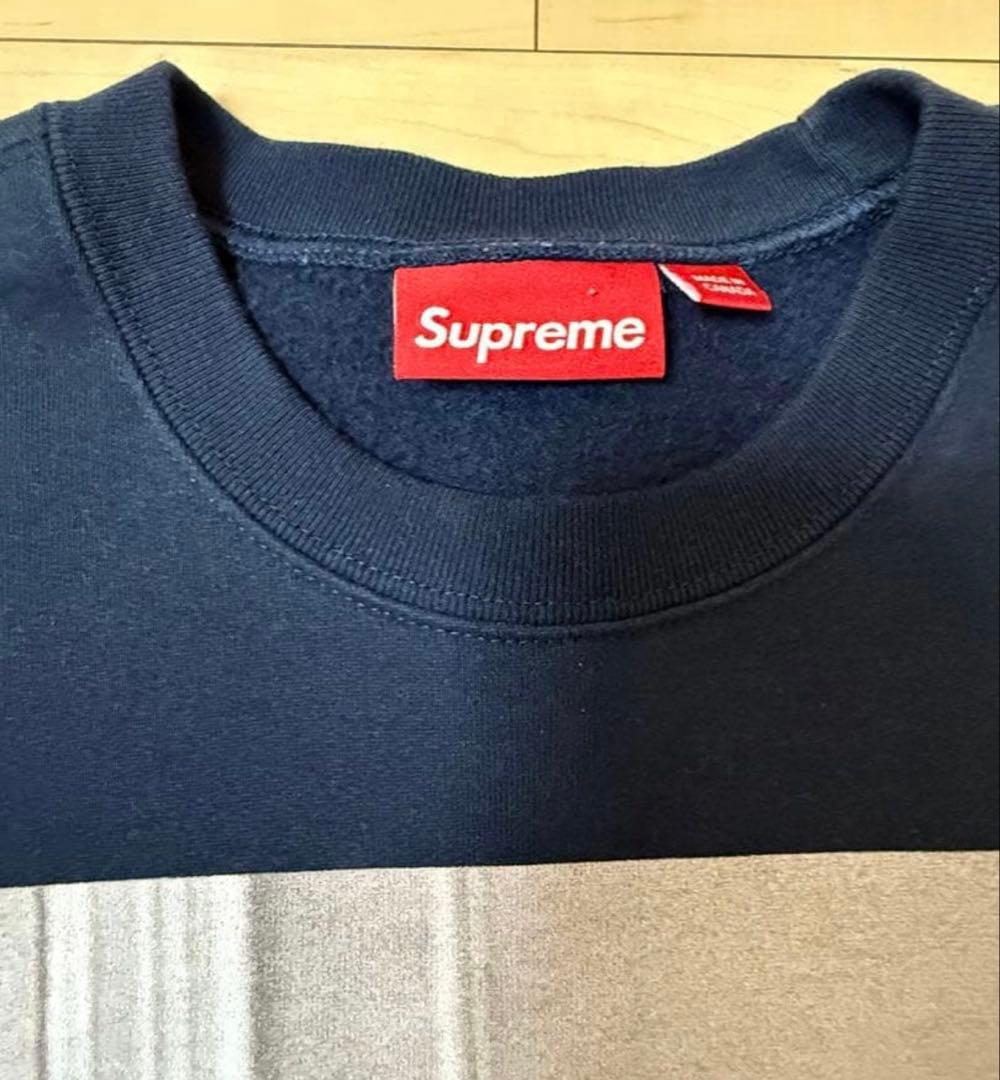 N*A様 Supreme x Thrasher Crewneck navy