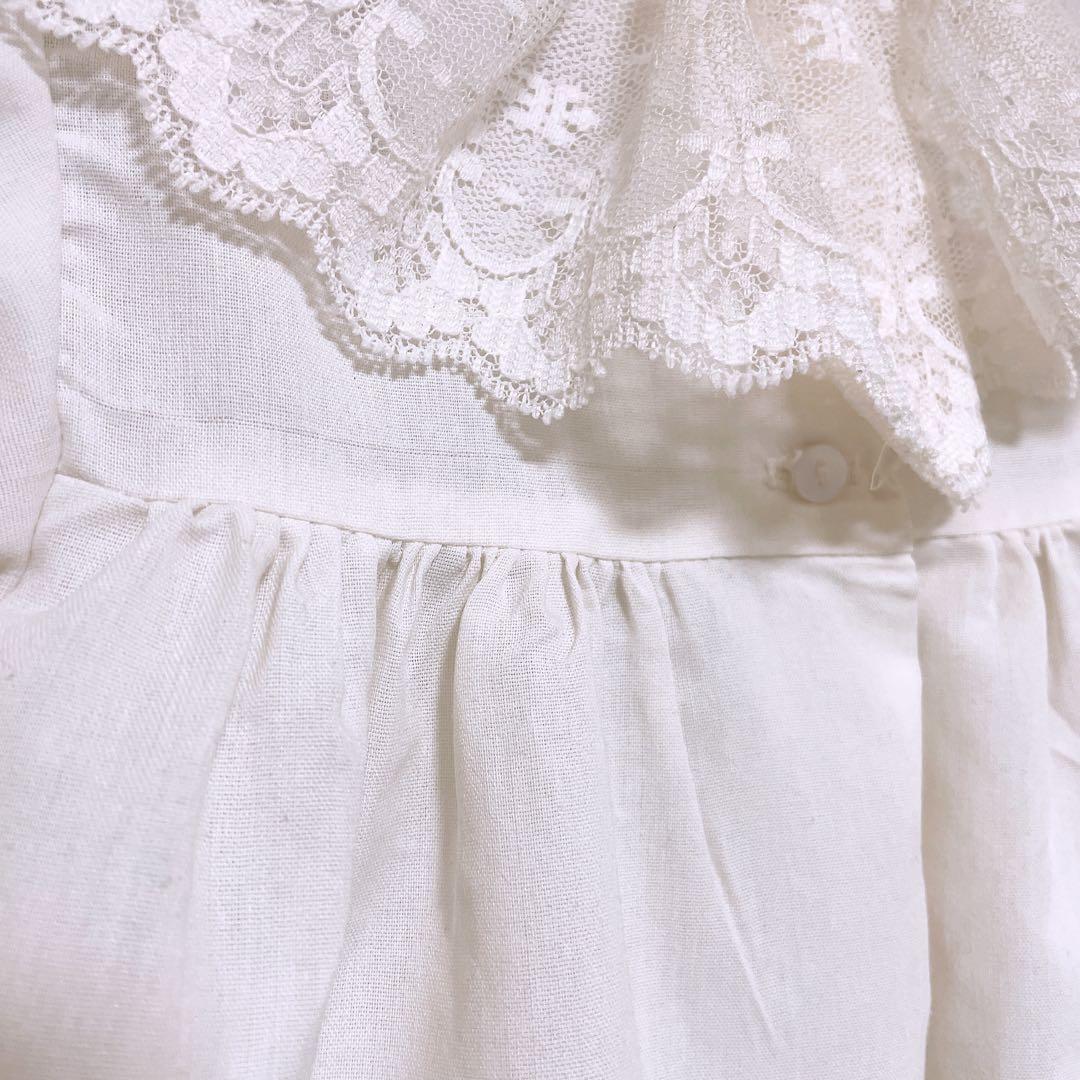 アンティーク　木製ハンガー＆ベビードレス　ビンテージ