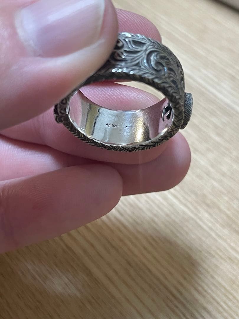 GUCCI　アラベスク　ベルト　指輪　リング