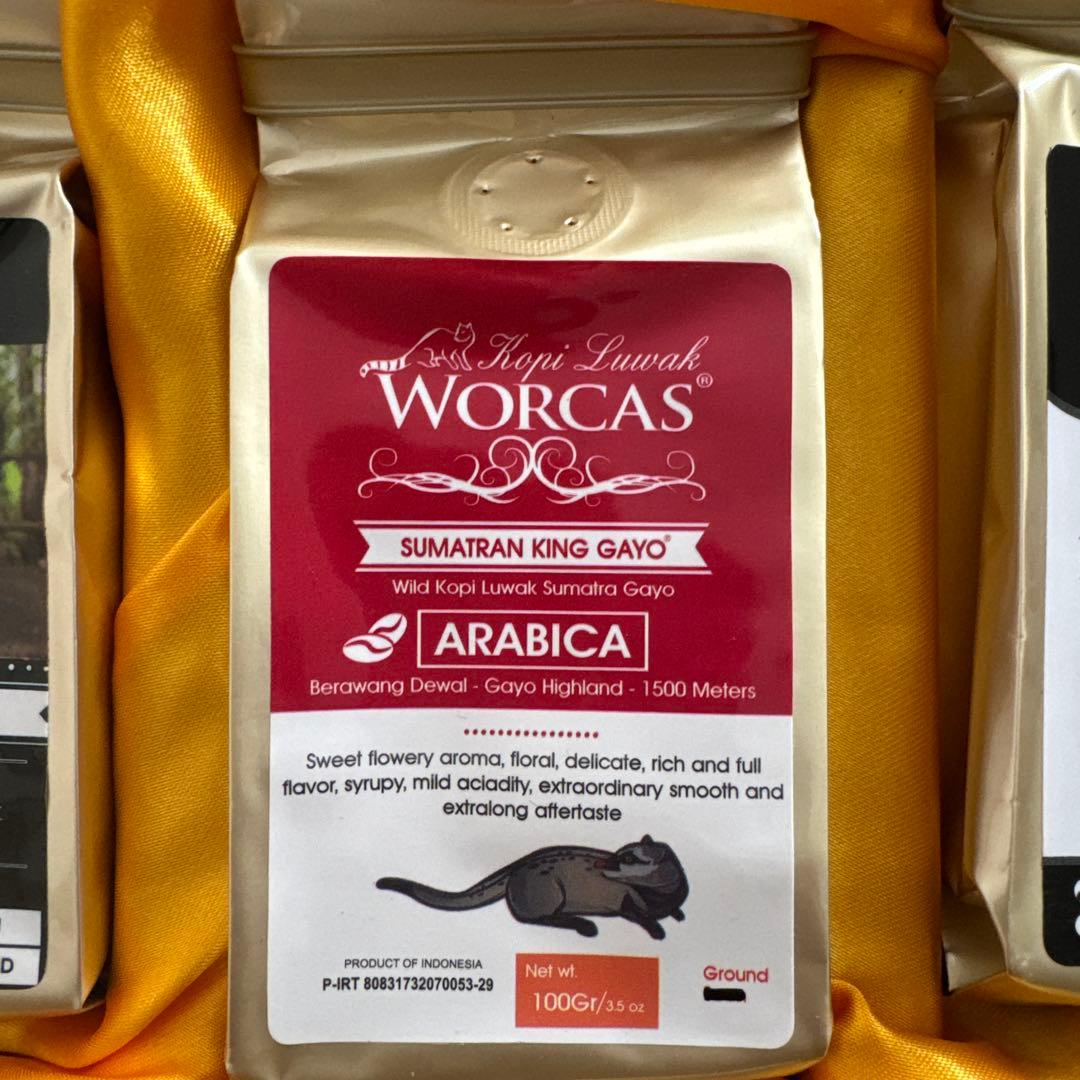 【値下げ】ジャコウネココーヒー WORCAS KOPI LUWAK