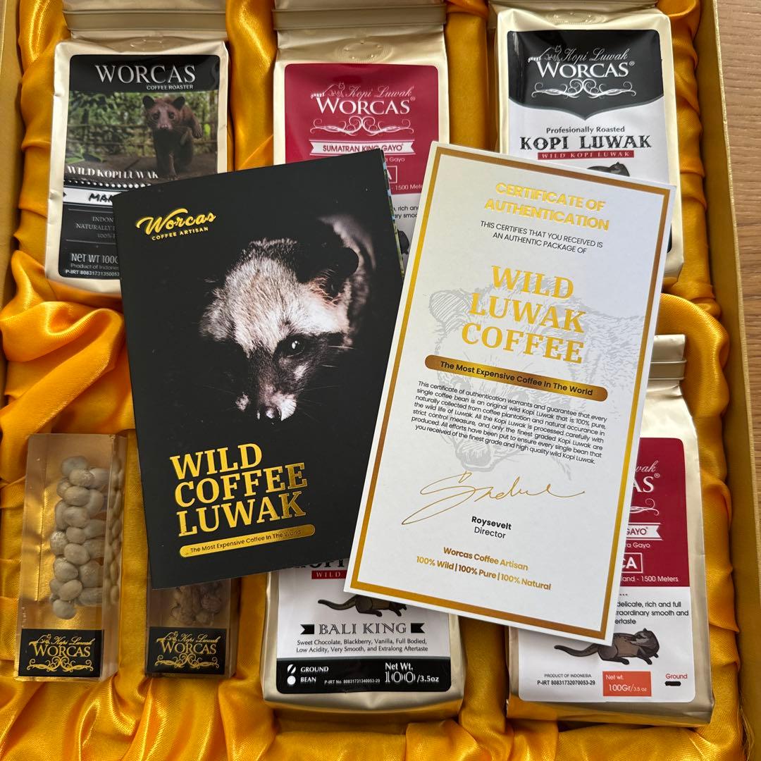 【値下げ】ジャコウネココーヒー WORCAS KOPI LUWAK