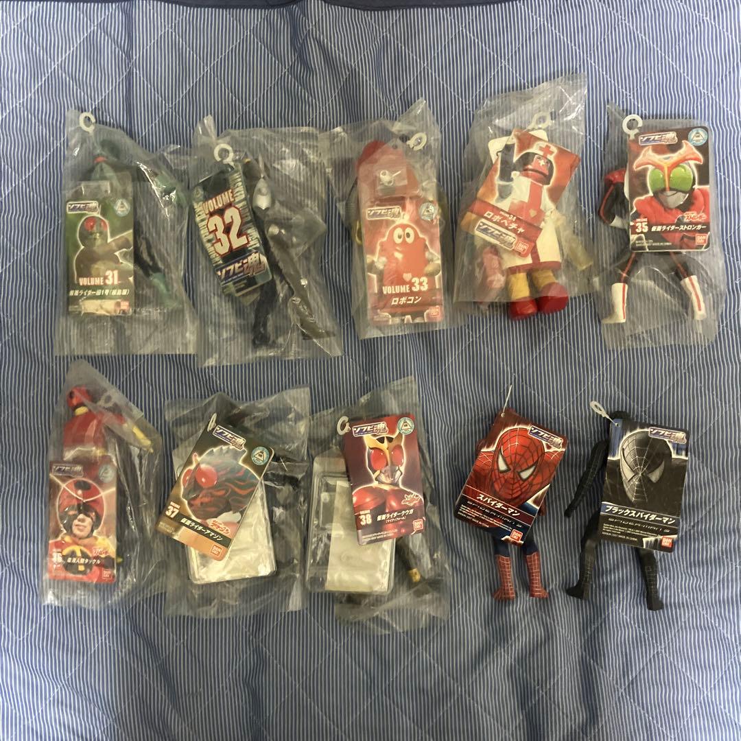 ソフビ魂　45個　セット