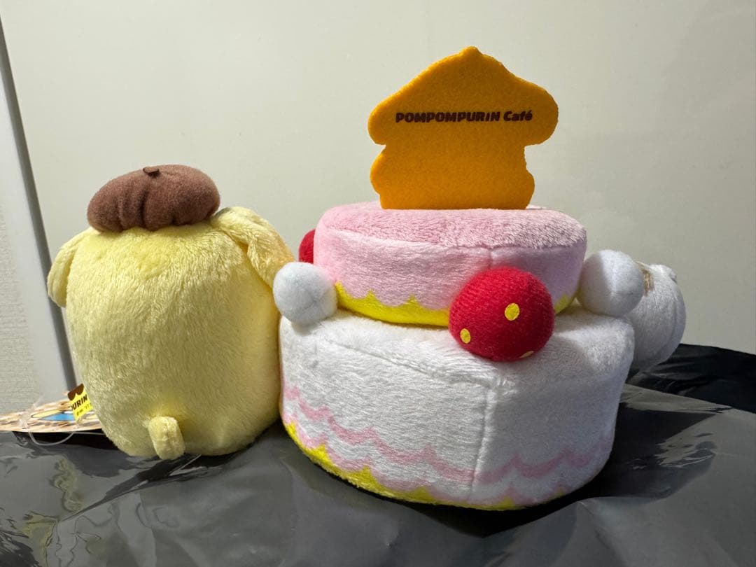 ポムポムプリン バースデーケーキぬいぐるみ【タイムセール】