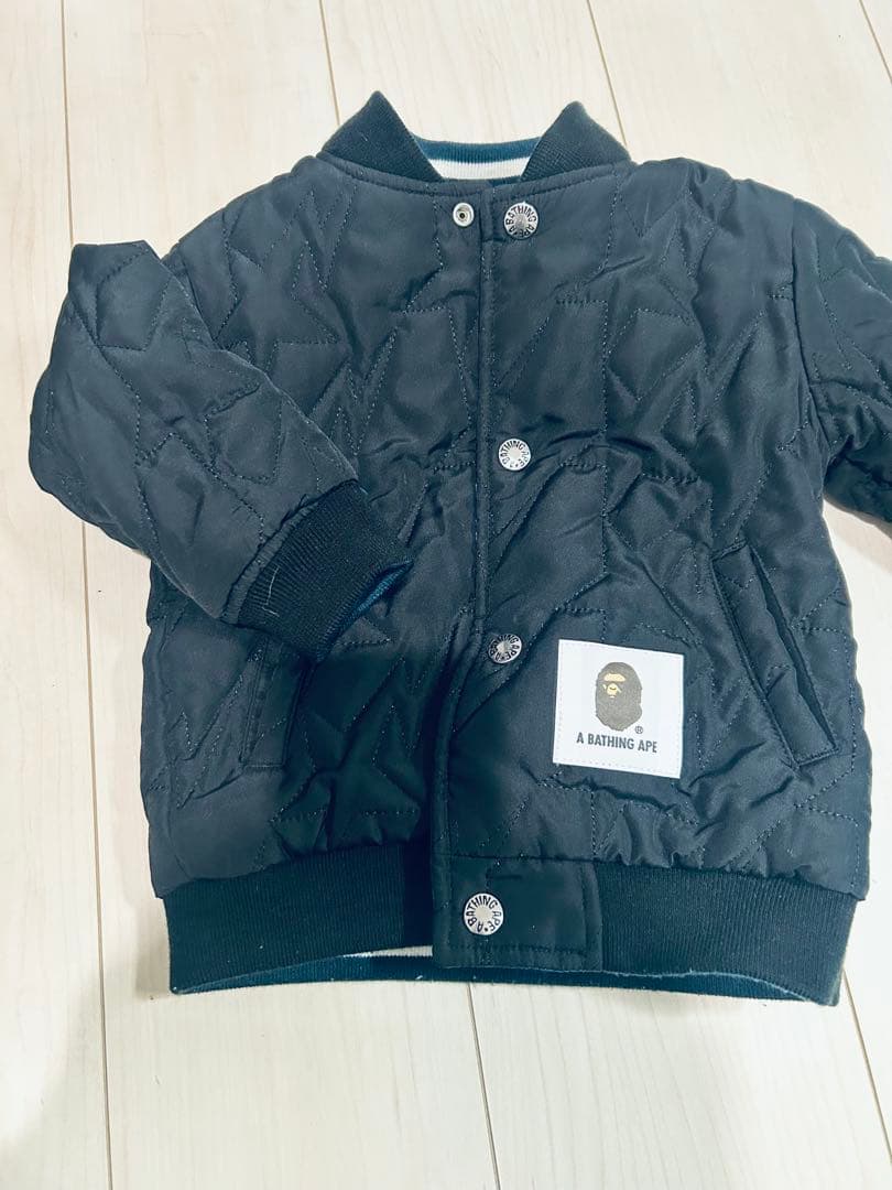 【A BATHING APE】ネイビー・ブラックジャケット