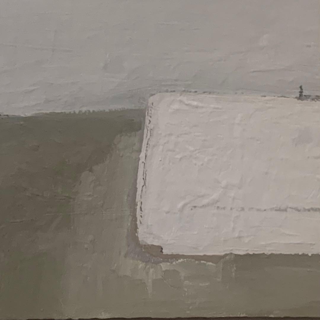 「灯台2」 油彩 油絵 木製パネルに油彩 現代美術 oil on board 絵