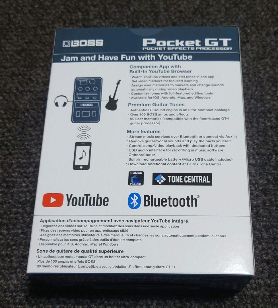 boss pocket GT マルチエフェクター 新品 ポケットGT