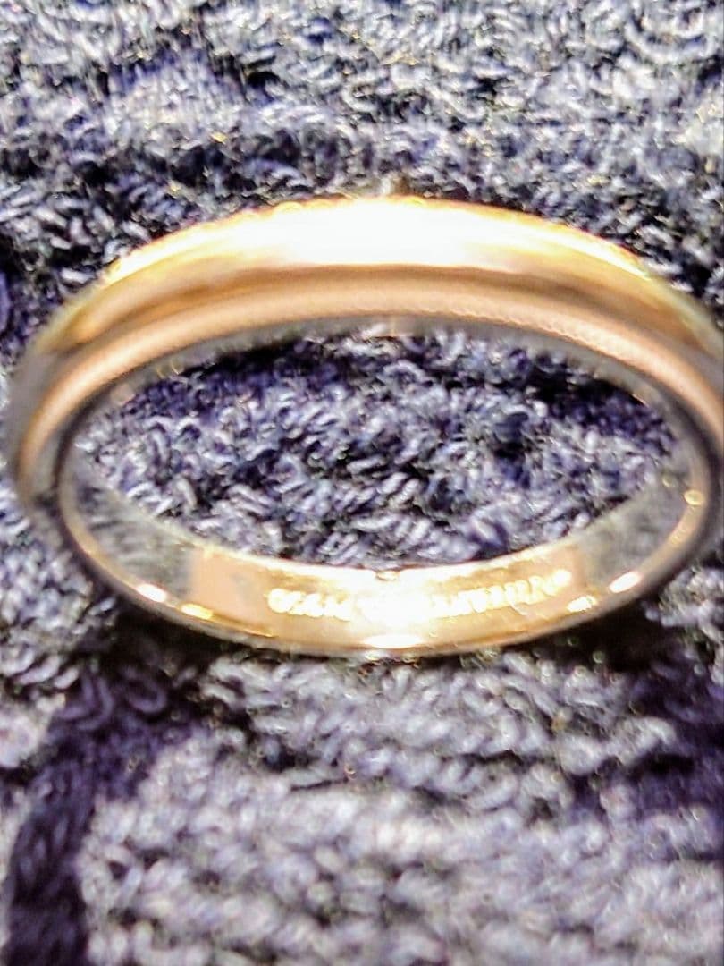 【ハロウィン】ティファニー結婚指輪　男性用