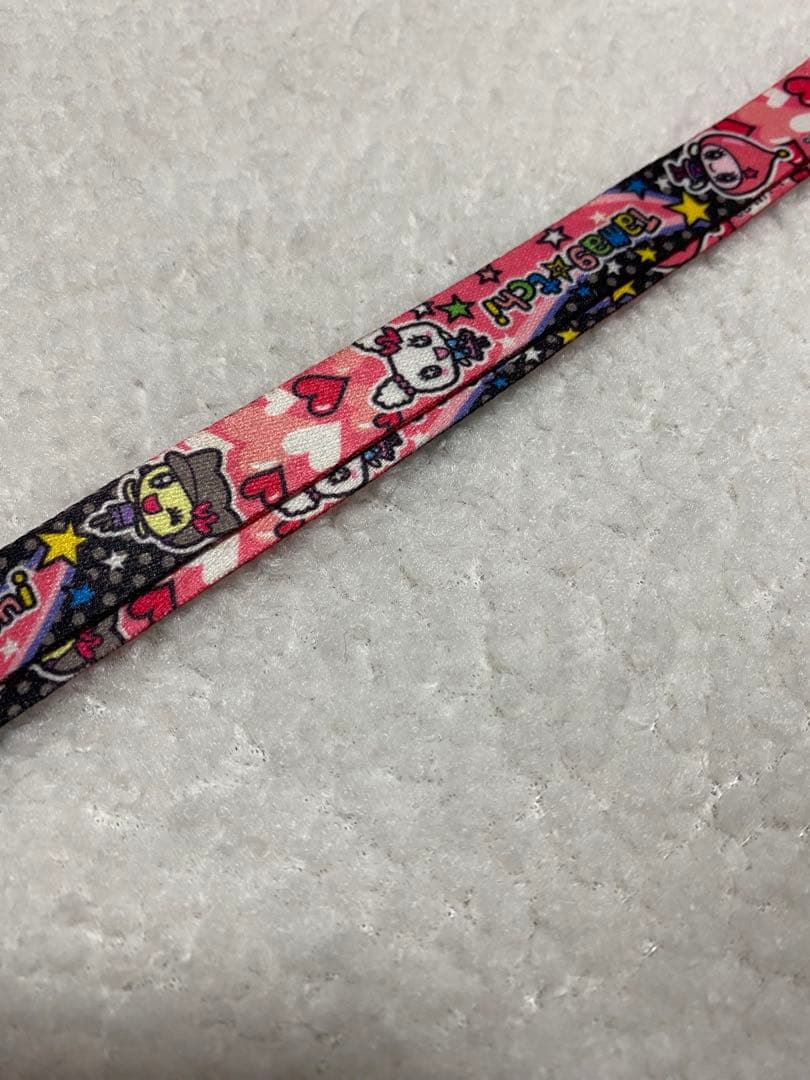 あ*か様 たまごっちmix 紫　動作確認済み　ストラップ付き