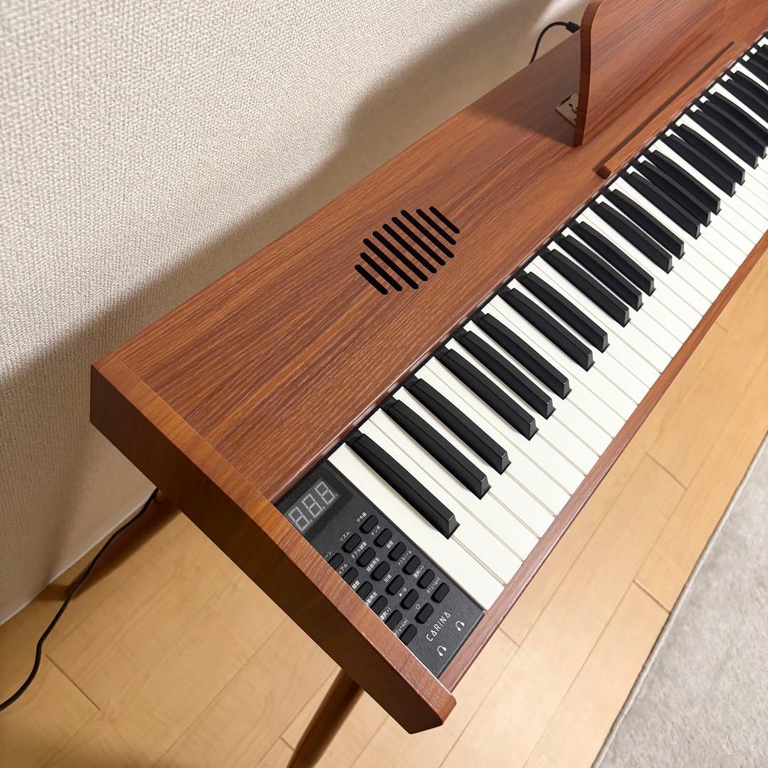 【新品】(組立済み)電子ピアノ 88鍵盤 木製 給電タイプ