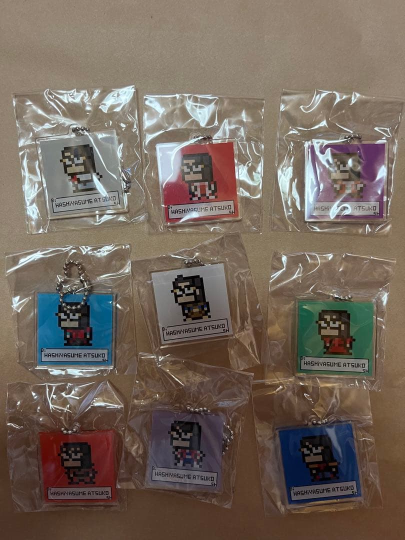 BiSH bye bye show for never ピクセルキーホルダー