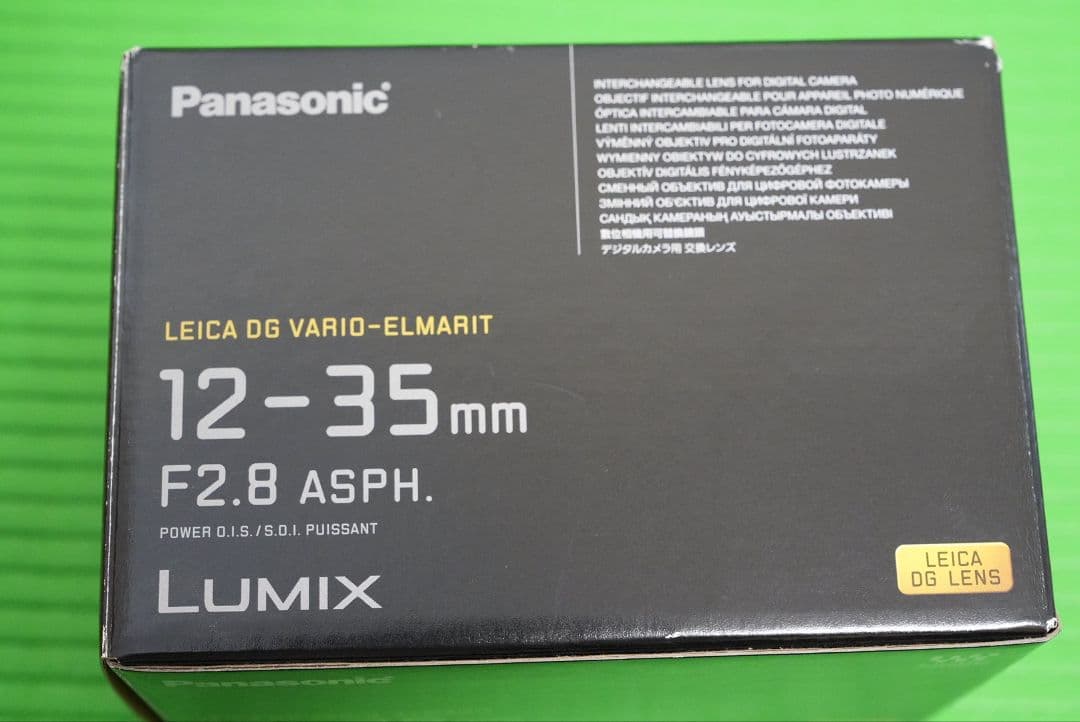 Panasonic 12-35mm F2.8 ASPH ズームレンズ