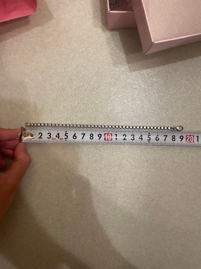 Tiffanyチェーンブレスレット 約20cm