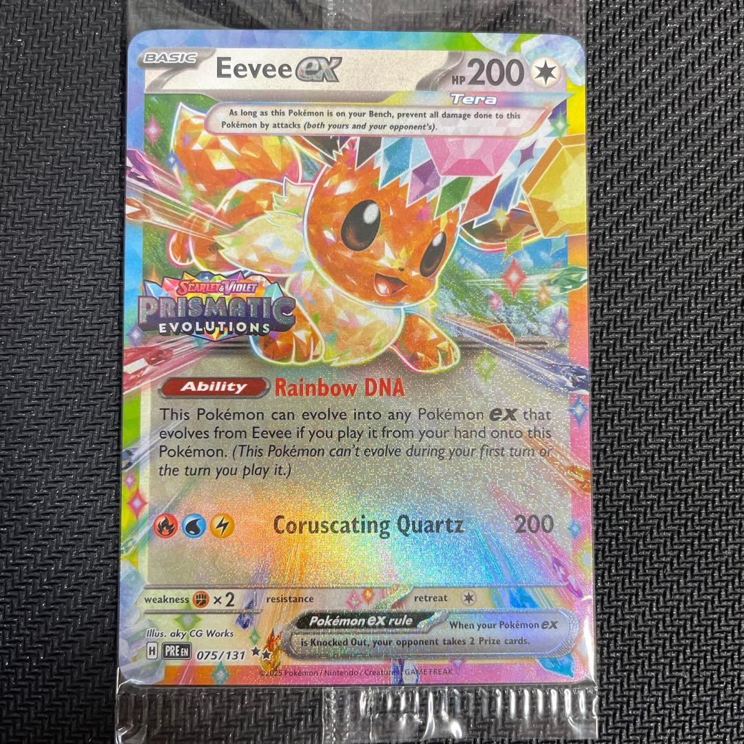 ポケモンカード ブイズ コンプ 9枚 未開封 英語版