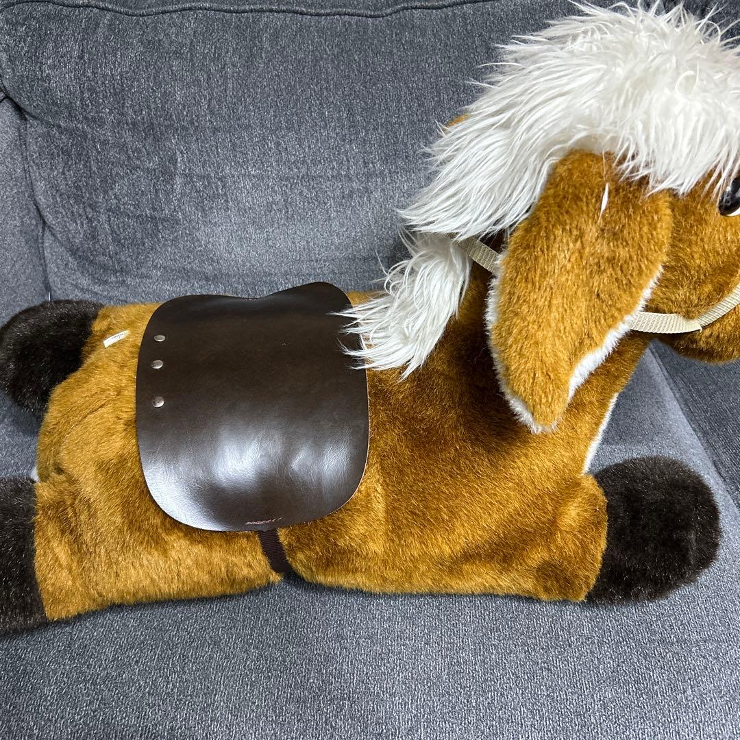 三英　ポニー　馬　ぬいぐるみ　日本製　希少