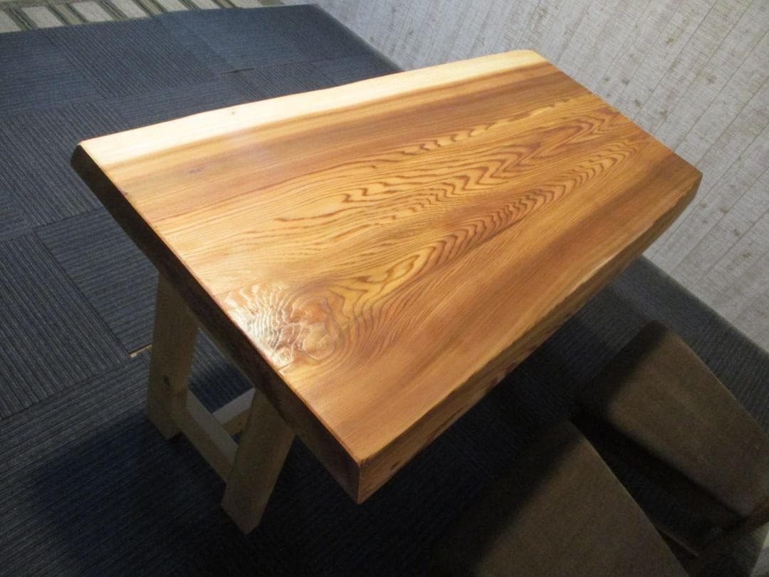 H-0029■　杉　スギ　テーブル　ローテーブル　ダイニング　座卓　一枚板　天板