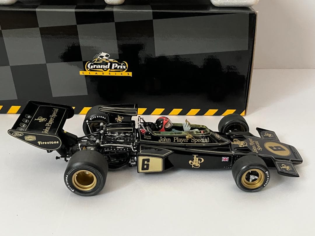 エグゾト 1/18 LOTUS FORD TYPE 72D 1972 #6 箱付