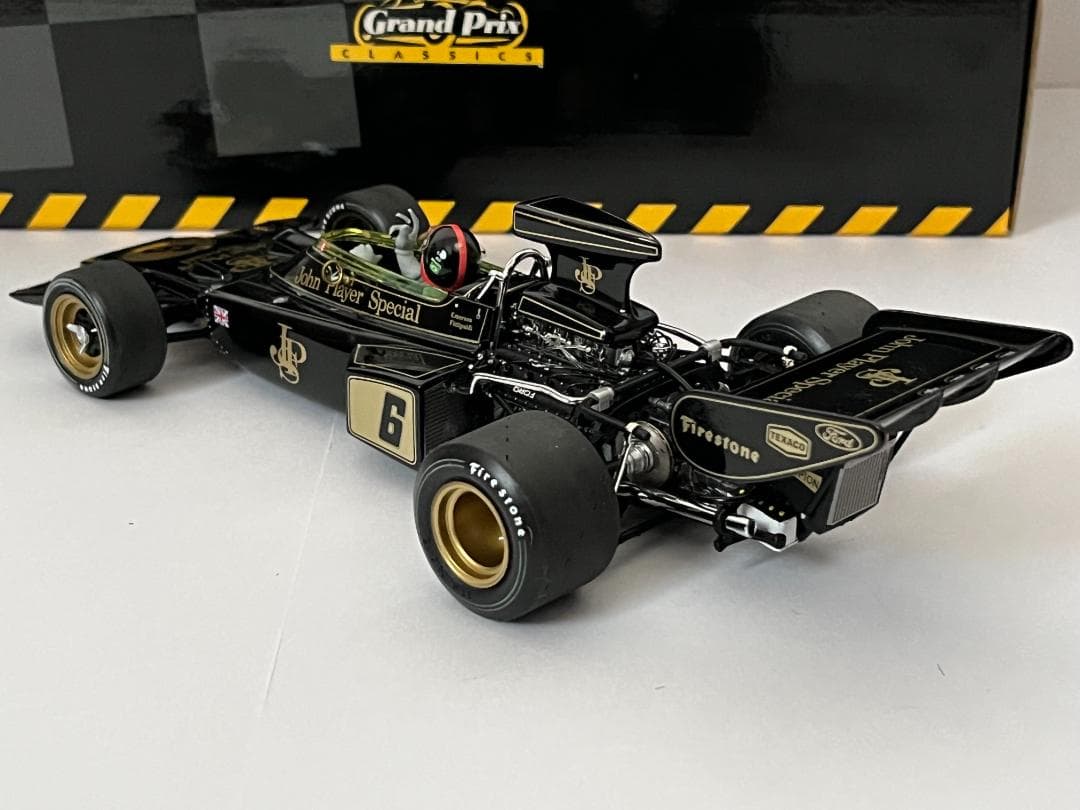 エグゾト 1/18 LOTUS FORD TYPE 72D 1972 #6 箱付
