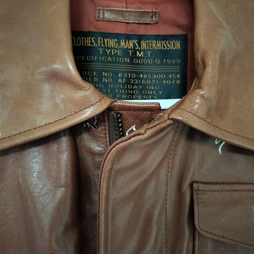 n*c様 【美品】TMT ゴートレザー 山羊/A2 レザージャケット/フライト
