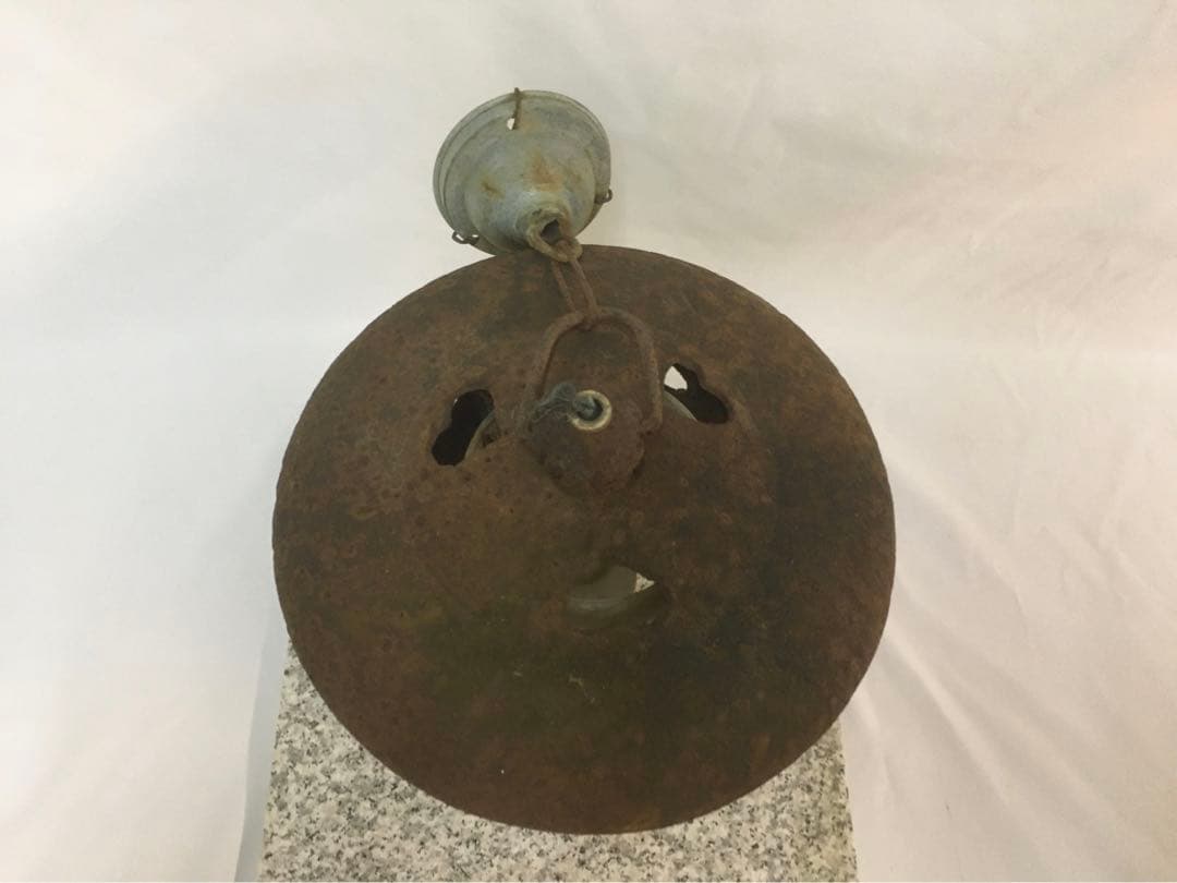 古民具 錆あり 吊り灯ろう 吊り灯籠 燈籠 鉄製 ヴィンテージ アンティーク