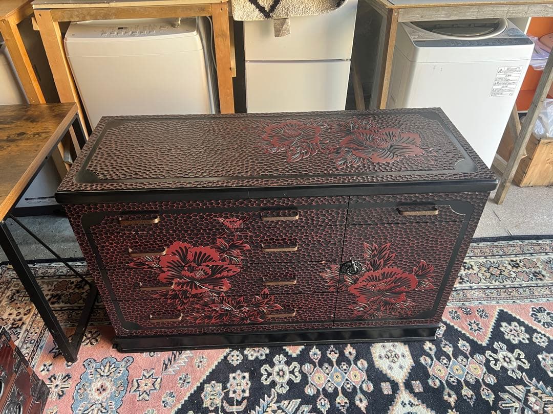 タンス　鎌倉彫　チェスト　CAPIC タンス