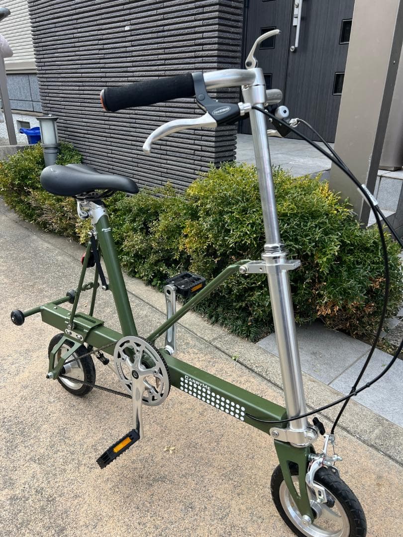 CarryMe エアータイヤ仕様 マットオリーブグリーン 折りたたみ自転車