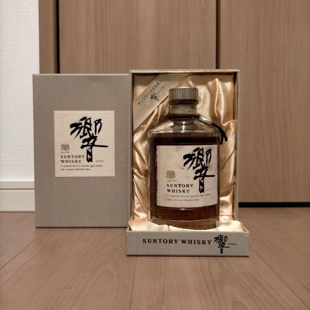 希少 響 古酒 旧ラベル 金キャップ 金ラベル HIBIKI ウイスキー