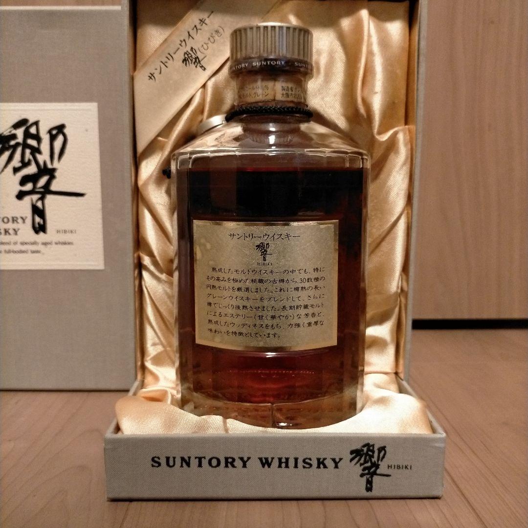 希少 響 古酒 旧ラベル 金キャップ 金ラベル HIBIKI ウイスキー