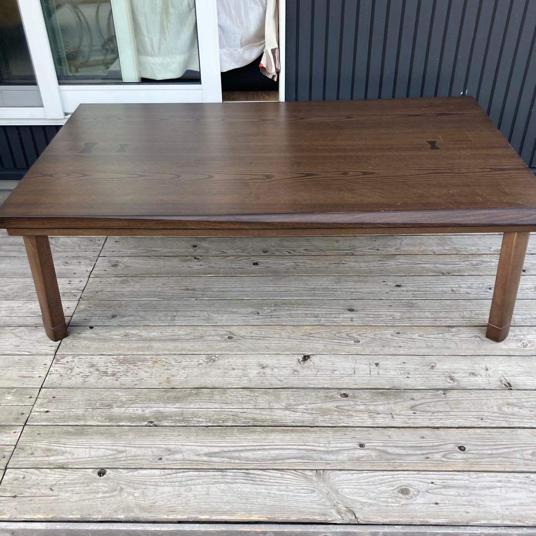 レトロ 協立工芸 木製折りたたみコタツテーブル センターテーブル ビンテージ