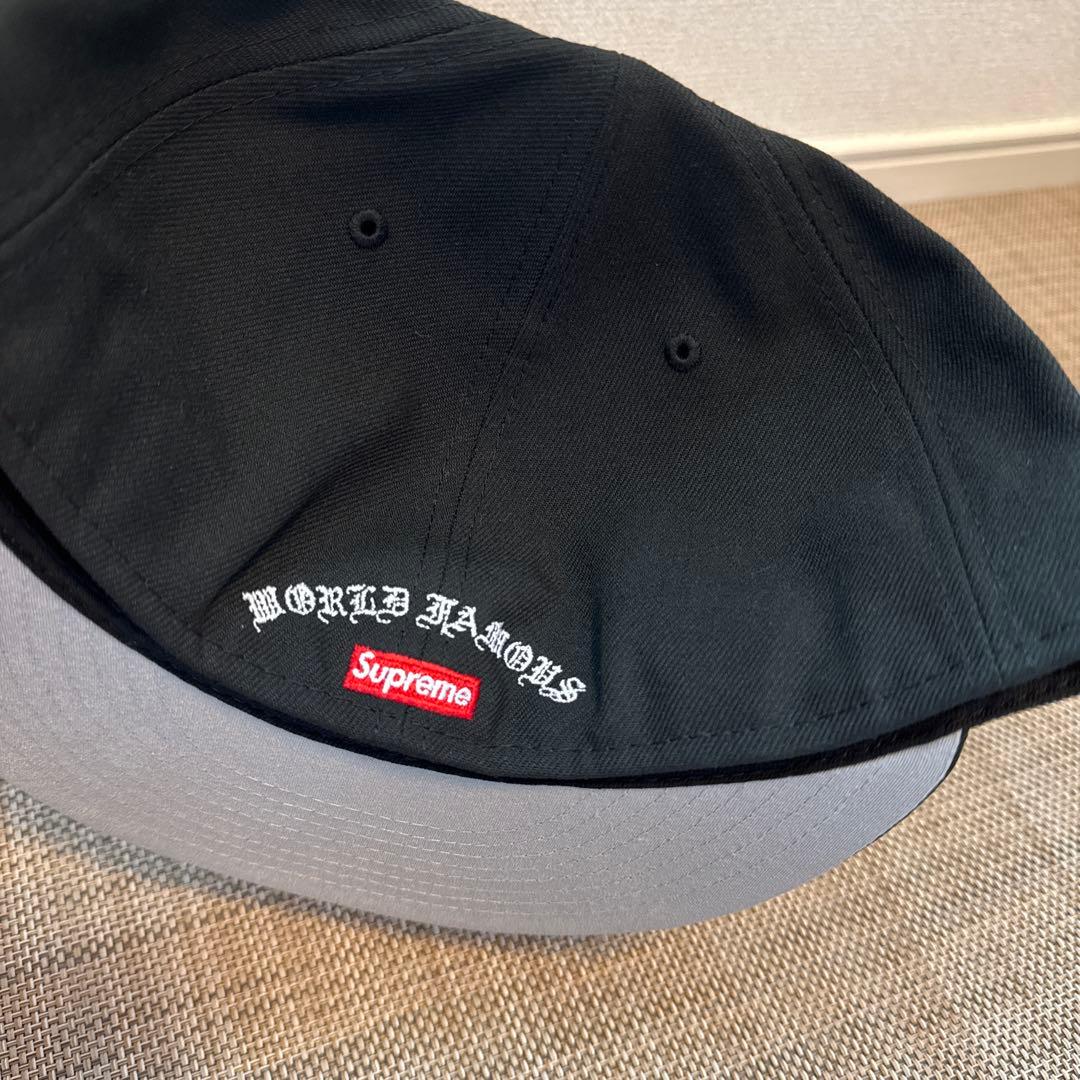 帽子 supreme Gold Cross S Logo NewEra 7 1/2