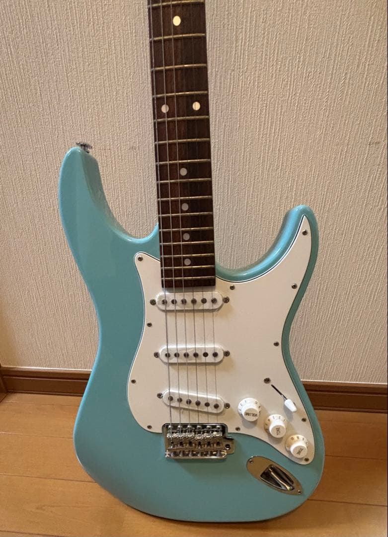 Greco エレキギター WS-STD (スカイブルー/ローズウッド）ケース付