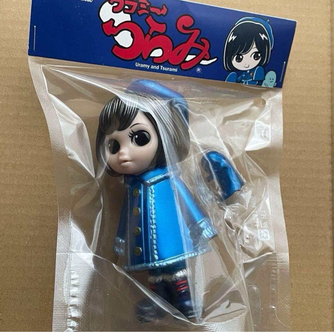 ししまるもも(ウラミーつらみ)＋(憑きものタタリー)ボビナムブルーカラー ソフビ