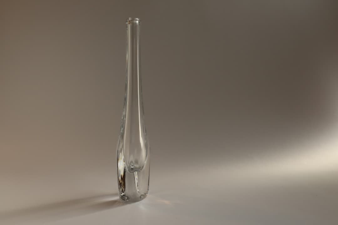 Nils Landberg　北欧/ガラス/花器/ビンテージ