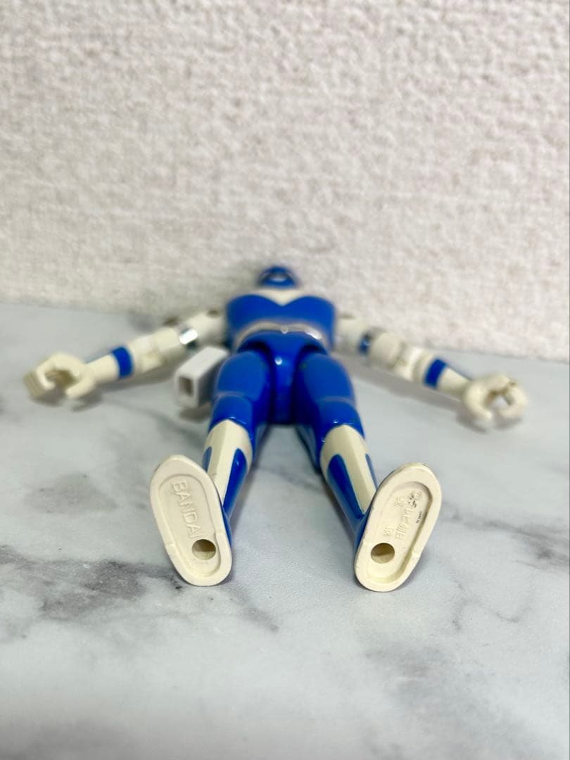 希少⭐️戦隊シリーズ　光戦隊マスクマン　ブルー　マスクマン　超合金　バンダイ製品